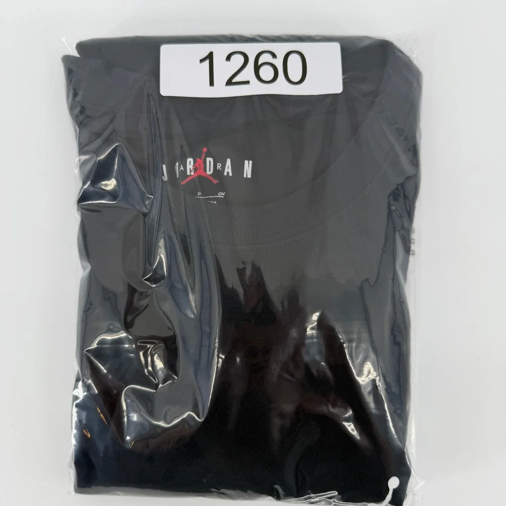 Jordan Dri-FIT Long Sleeve T-Shirt Men's‎ S Black Michael Jordan Dunk Graphic